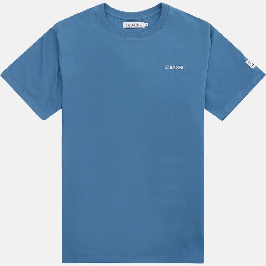 Le Baiser T-shirts BOURG. STEEL BLUE